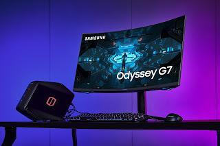 Samsung presenta el nuevo monitor curvo Odyssey G7