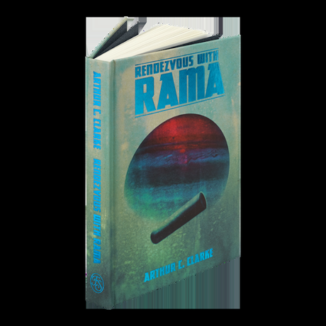 Rendezvous with Rama en The Folio Society Portada de Rendezvous with Rama en The Folio Society
