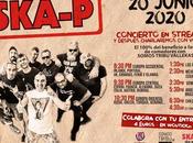 Concierto solidario streaming Ska-P comedores populares Somos Tribu Vallekas