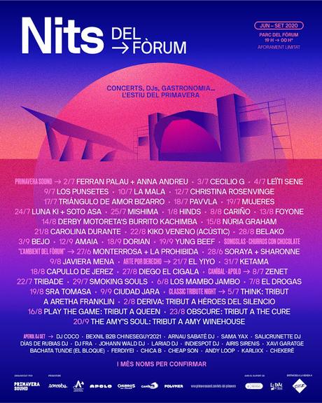 La música en vivo regresa a Barcelona con Nits del Fórum
