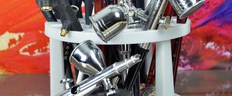 Pintura para aerógrafo y sus modificadores