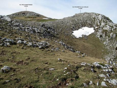 Llamo-Llampaza-Llazarandín-Picu Santiago-Minas de Texeo