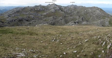 Llamo-Llampaza-Llazarandín-Picu Santiago-Minas de Texeo