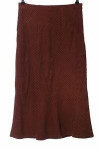 Falda Midi Marron