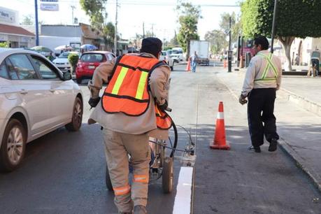 Ayuntamiento realiza «ciclovía-temporal» en Fray Diego de la Magdalena