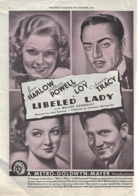 UNA MUJER DIFAMADA -Jack Conway UNA MUJER DIFAMADA -Jack Conway