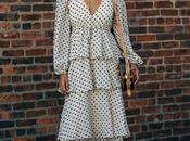 lunares siguen triunfando: vestidos monos elegante