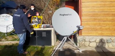 Se efectuaron 32 conexiones satelitales en establecimientos de salud