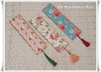 MARCAPÁGINAS CON DECOUPAGE MARCAPÁGINAS CON DECOUPAGE
