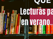 ¡lecturas para verano... allá!