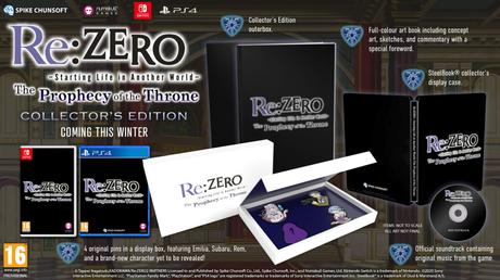 Re:ZERO – The Prophecy of the Throne llega este invierno