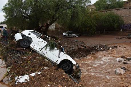 Lluvias en Villa De Zaragoza dejan importes daños materiales