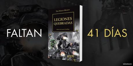 Legiones quebradas, el 21 de Julio a la venta