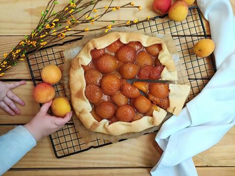 Galette de albaricoques. Postre de temporoda, fruta, rápido fácil, rico sencillo Horno Canela, avena Cuca Galette de albaricoques. Postre de temporoda, fruta, rápido fácil, rico sencillo Horno Canela, avena Cuca