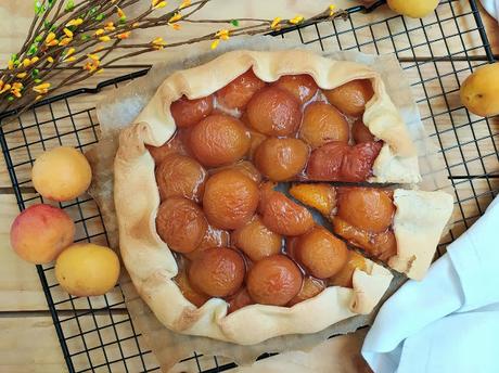 Galette de albaricoques. Postre de temporoda, fruta, rápido fácil, rico sencillo Horno Canela, avena Cuca Galette de albaricoques. Postre de temporoda, fruta, rápido fácil, rico sencillo Horno Canela, avena Cuca