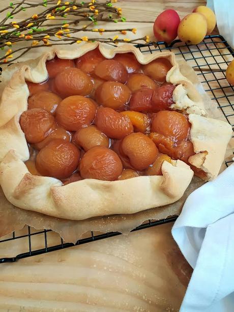 Galette de albaricoques. Postre de temporoda, fruta, rápido fácil, rico sencillo Horno Canela, avena Cuca Galette de albaricoques. Postre de temporoda, fruta, rápido fácil, rico sencillo Horno Canela, avena Cuca