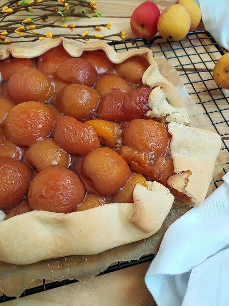 Galette de albaricoques. Postre de temporoda, fruta, rápido fácil, rico sencillo Horno Canela, avena Cuca Galette de albaricoques. Postre de temporoda, fruta, rápido fácil, rico sencillo Horno Canela, avena Cuca