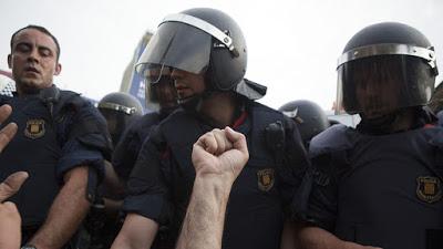 Jordi Arasa, inspector de los Mossos, condenado a 2 años y cuatro meses de cárcel por aporrear a manifestantes del 15M.