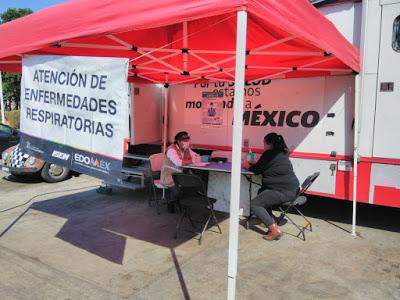 BRINDA EDOMÉX MÁS DE 58 MIL ATENCIONES EN UNIDADES MÉDICAS MÓVILES PARA DETECTAR CASOS SOSPECHOSOS DE COVID-19