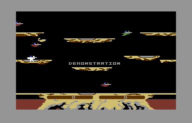 Joust para Commodore 64. La emoción de la preservación