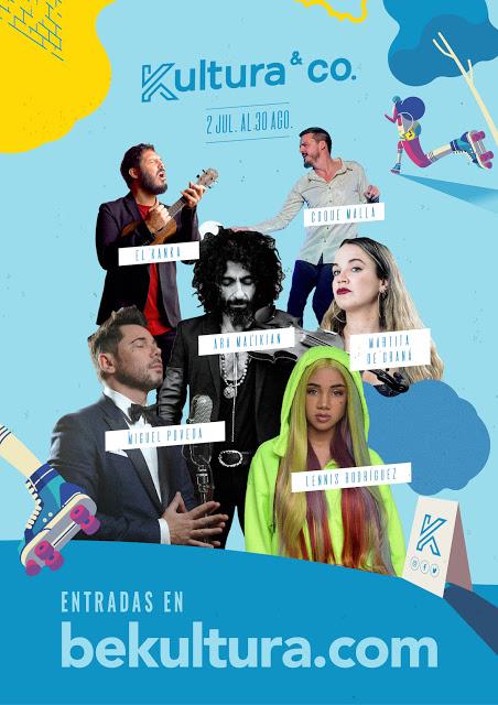 Primeros conciertos confirmados para el ciclo Kultura & Co en Madrid, Sevilla, Mairena de Aljarafe y Alcobendas Primeros conciertos confirmados para el ciclo Kultura & Co en Madrid, Sevilla, Mairena de Aljarafe y Alcobendas