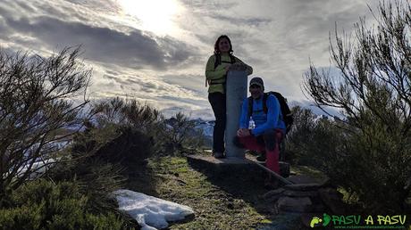 Cima en el alto de la Tejera