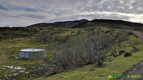 Depósito de agua en el Alto la Tejera