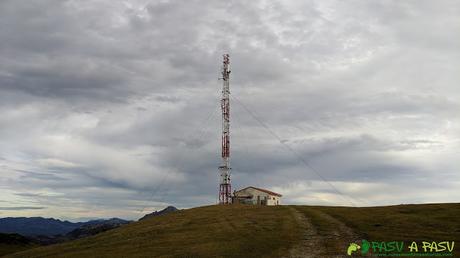 Antena en el Pico Renorios