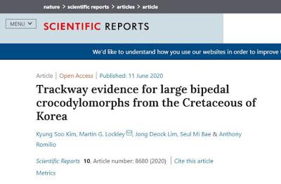 ¿Cocodrilos bípedos durante el Cretácico de Corea?