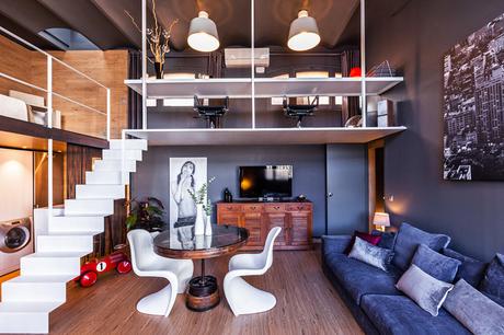 Atrévete a combinar con el estilo Ecléctico Loft Can Felipa eclectico-salon