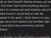 Rich Froning responde Dave Castro