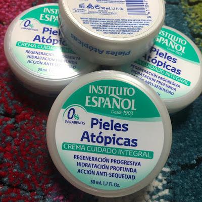 Pieles Atópicas. Crema. cuidado Integral. Instituto Español