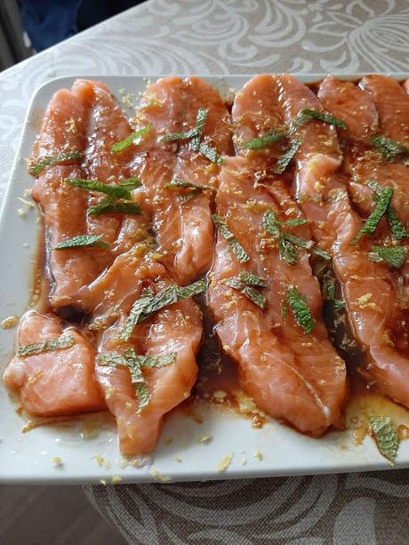 SASHIMI SEMICRUDO (Ferrán Adrià)
