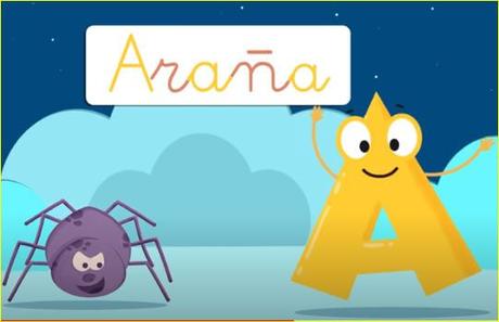 Aprendo a leer y a escribir. La A Aprendo a leer y a escribir. La A