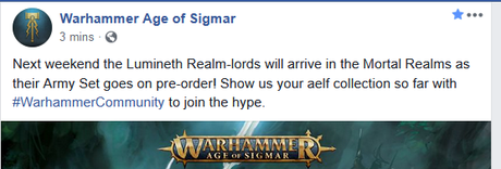 Lumineth la semana que viene en pre-pedidos (Según FB)