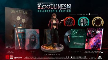 Edición coleccionista para Vampire: The Masquerade – Bloodlines 2
