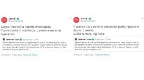 Tuits Ángel de Brito