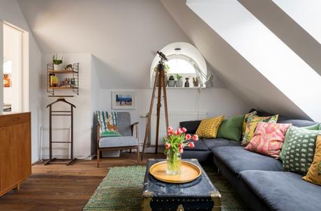 scandinavian kitchen vintage scandinavian apartment scandi kitchen piso viejo decoración piso con librería old kitchen muebles vintage muebles de cocina antiguos distribución diáfana decoración vintage cocina vieja charming vintage kitchen boho style bohemian style  