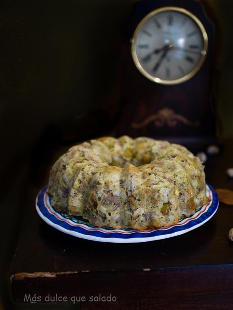 Bundt cake de carne y Ras el Hanout