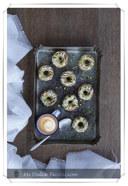 Mini Donuts de Pistachos