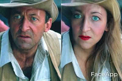 Los personajes de Jurassic Park en FaceApp por Jesús Gamarra
