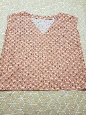 BLUSA ESCOTE DE PICO