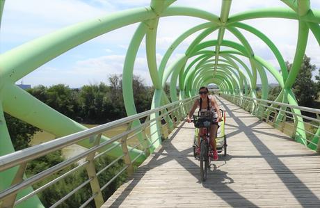 Excursión al Galacho de la Alfranca en familia, y ¡en bicicleta!