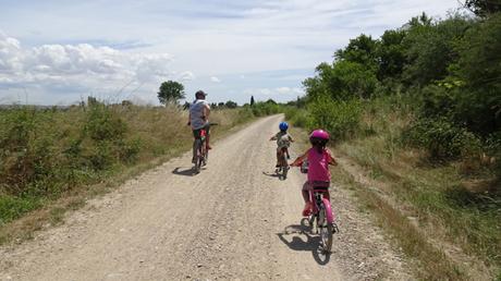 Excursión al Galacho de la Alfranca en familia, y ¡en bicicleta!