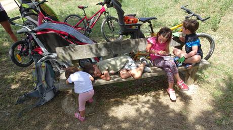 Excursión al Galacho de la Alfranca en familia, y ¡en bicicleta!