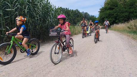Excursión al Galacho de la Alfranca en familia, y ¡en bicicleta!
