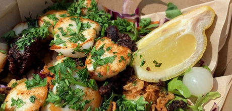 restaurantes en moray escocia: la cocina al aire libre de bothy bistro