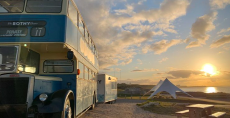 restaurantes en moray escocia: la cocina al aire libre de bothy bistro