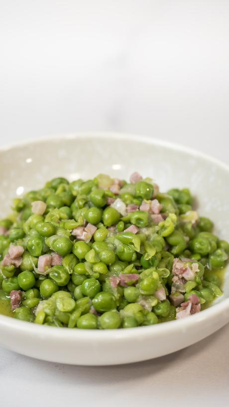 Cómo preparar guisantes estilo francés en Thermomix