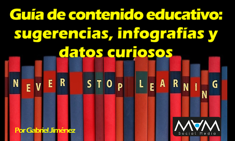 Guía de contenido educativo: sugerencias, infografías y datos curiosos